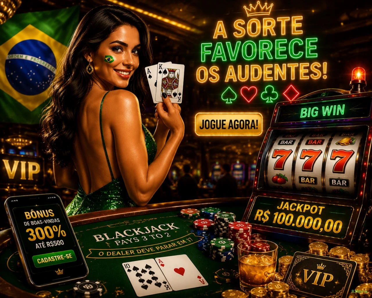 Streaming 4K no cassino ao vivo da 836bra